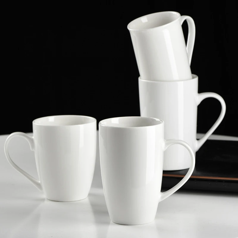 Personalized V shape Coffee Cup Custom Ceramic Mugs Cups - Print Your Logo Name Message or Text Multi Shape Factory Directly