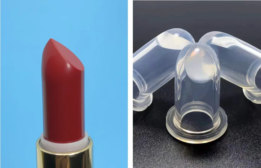 Manufacture Customize Low MOQ Lipstick Mould Custom Logo Lipstick Silicone Mold Tube Silicone Lipstick Mold