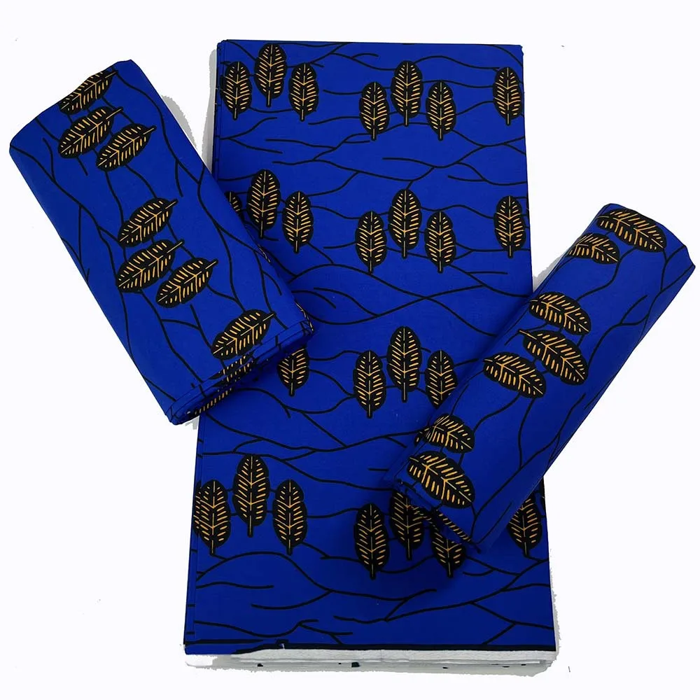 Fashion Design Holland Ankara Wax 100% Cotton African Wax Print Fabric 6 Yards