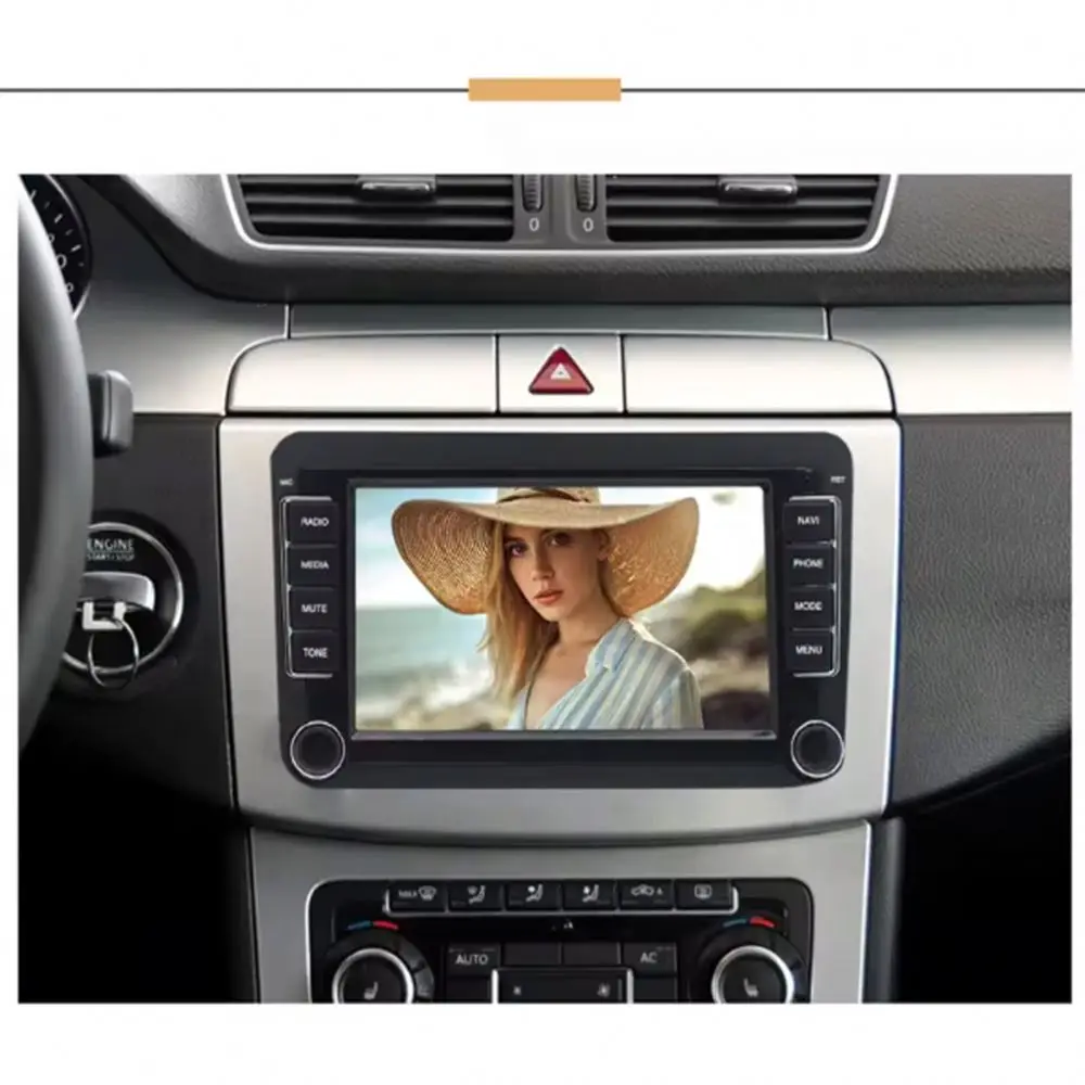 Car Radio Classic Vintage Stereo Player Car Autoradio Player MP3 AUX USB SD Bluetooth Hands-free Speaker Bluetooth