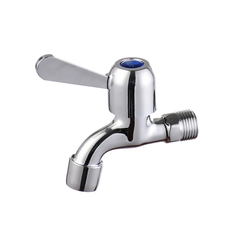 Hand Wash Garden Bibcock Washing Machine In-wall Water Faucet PP Plastic Chrome Plated nozzle used thickened body Bib cock Taps