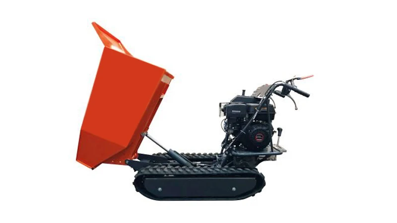 Factory wholesale 9hp 500kgs load power barrow,tracked power barrow,power wheel barrow