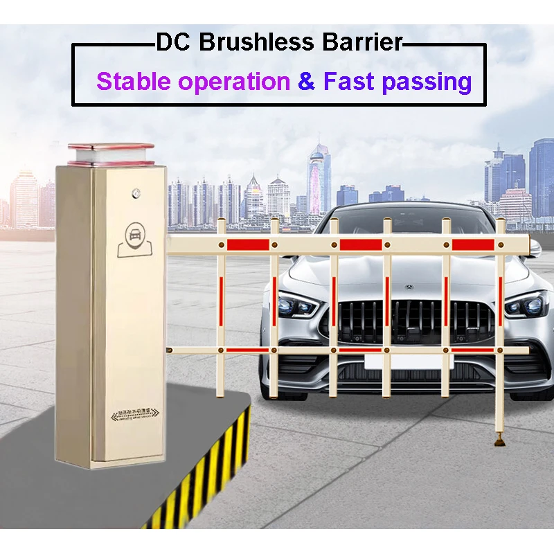 Dc Brushless Pure Copper Motor Lift-off Rod Guardrail Parking Lot Traffic Barrier System
