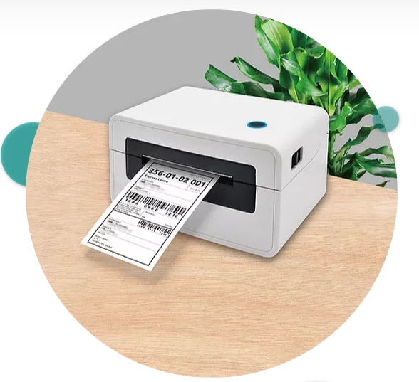 JRI-P80 Настольный RFID принтер с маркировкой CE