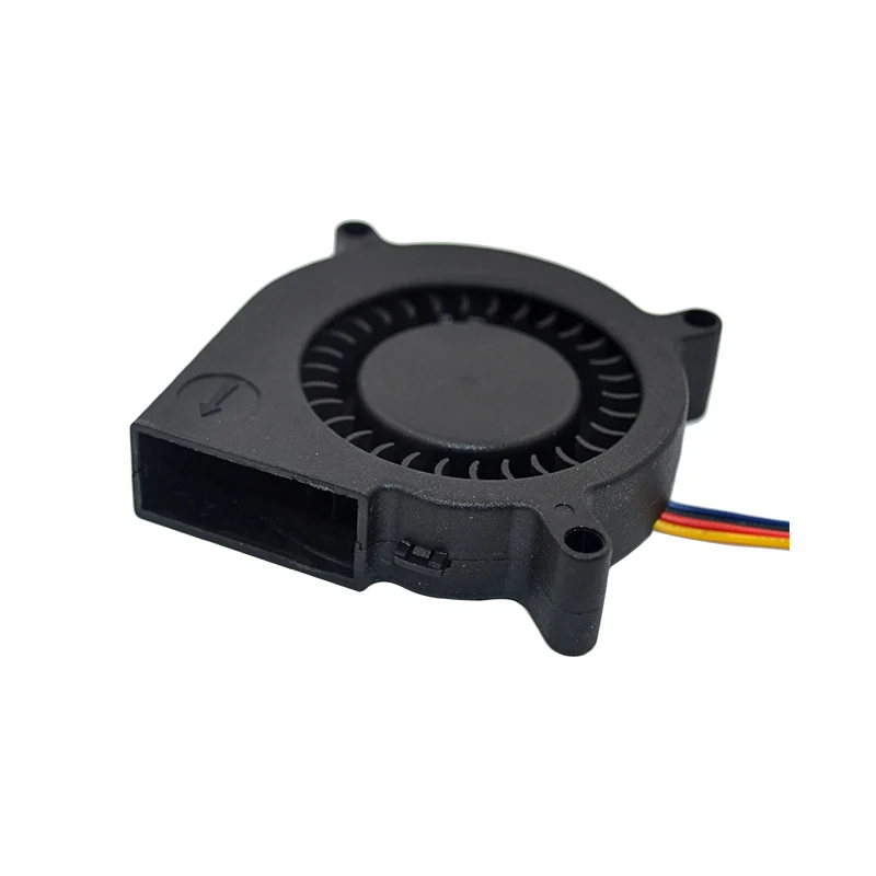 Hangdahui ball bearing blower fans centrifugal mini 4pin pwm 5v 24v blower fan motor 6015 60x60x15mm dc air blower fan