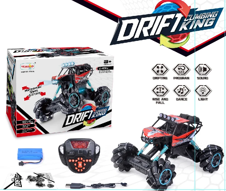 Wholesale 1:12 Scale 4WD RC Twist Climbing Car Remote Control Drift Nitro RC Car 360 Degree Stunt RC Truck Toy