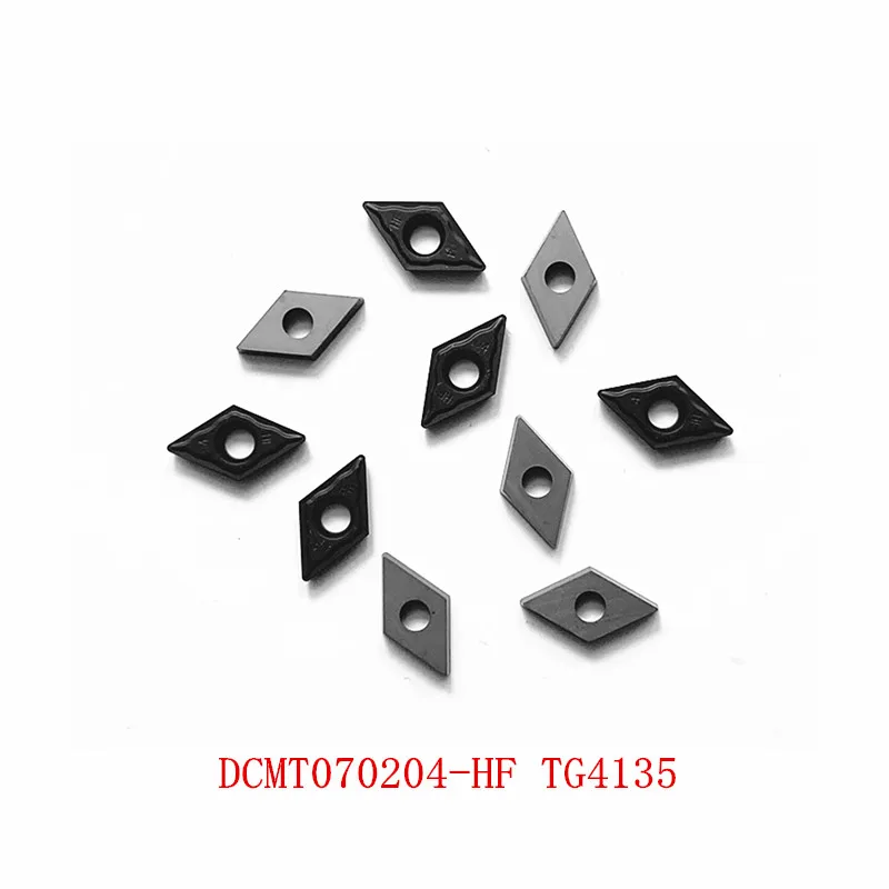 Карбидная ЧПУ вставка DCMT11T3 TG4135 DCMT0702 для стальной заготовки