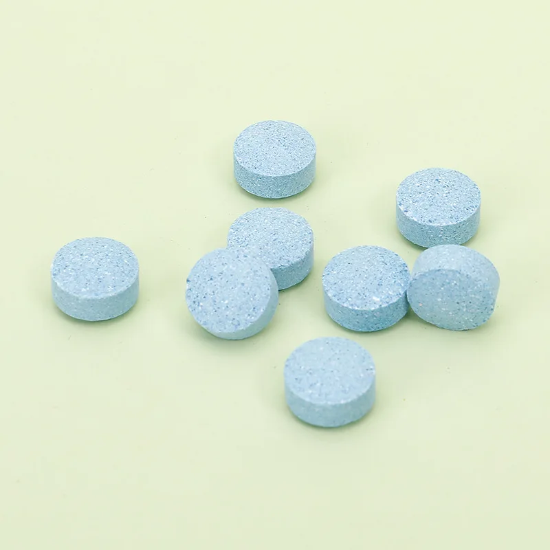 Private Label Eco-Friendly Concentrated Effervescent Tablets Solid Glass Cleaner Detergent