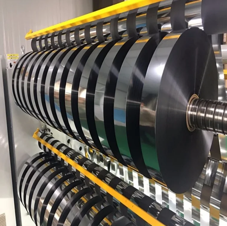 Air Conditioning Aluminum Laminated / PET Membrane Material Flexible Duct Raw Material