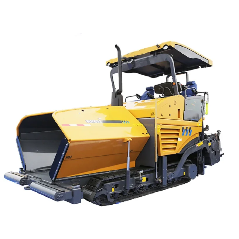 Road Construction Machinery RP603 Asphalt Concrete Paver With Hydraulically Telescopic Screed For Sale