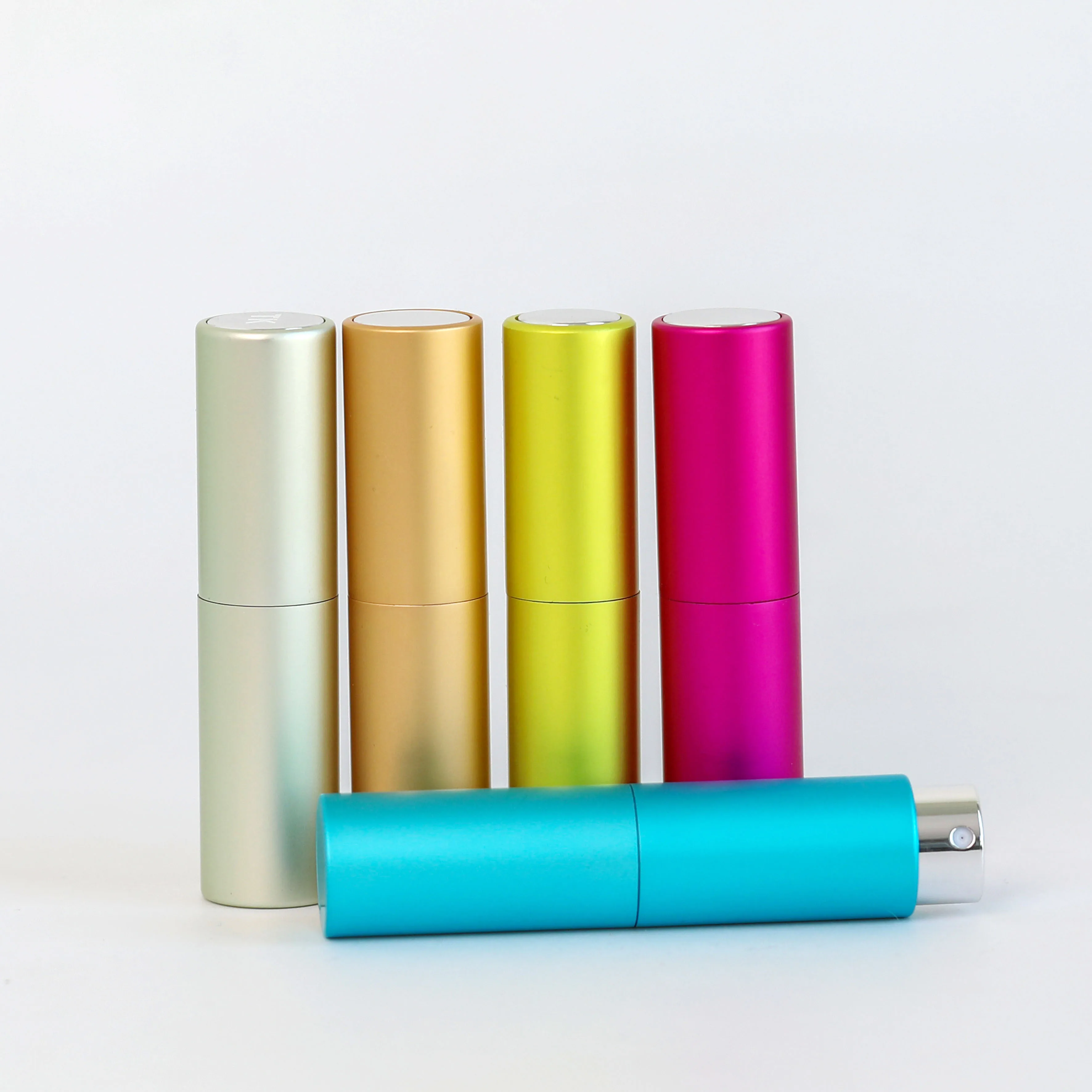 5Ml 8Ml 10Ml Factory Price Twist Up Metal Spray Bottle 8ml Aluminium Portable Refillable Perfume Atomizer