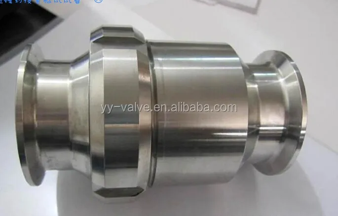 HOT Sale High Performance Sanitary  food  grade Vertical Check Valve/non return valve/NRV
