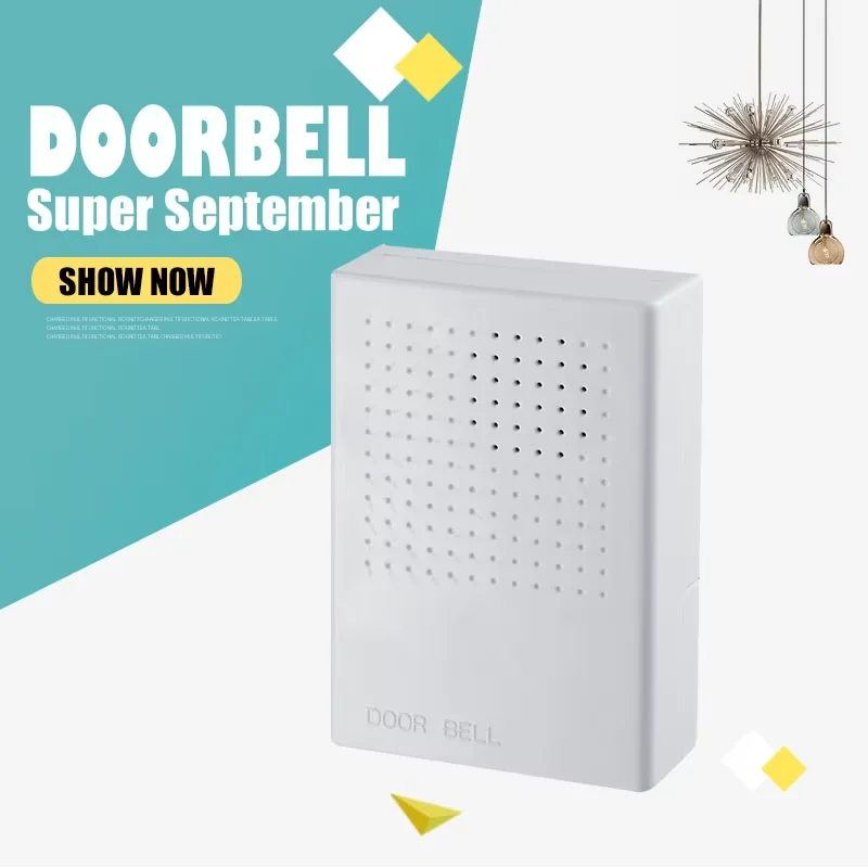 Умный дверной звонок DC12V для RFID контроля доступа к двери в гостиничном номере без приложения беспроводной Звонок