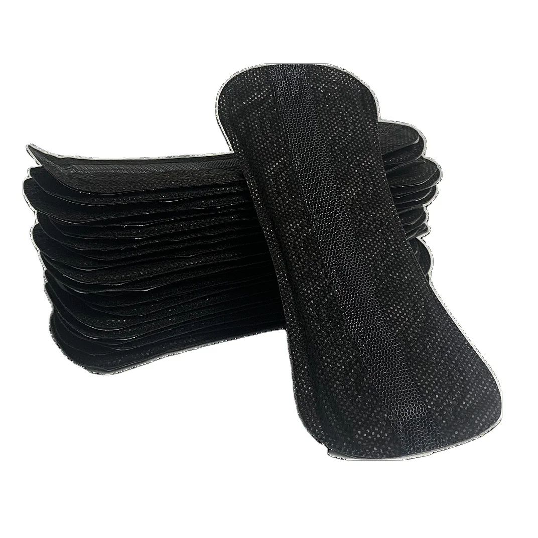 Лидер продаж, новый дизайн, черные вкладыши для трусиков, хорошая цена, частная этикетка, одноразовые ультратонкие вкладыши для трусиков для женщин