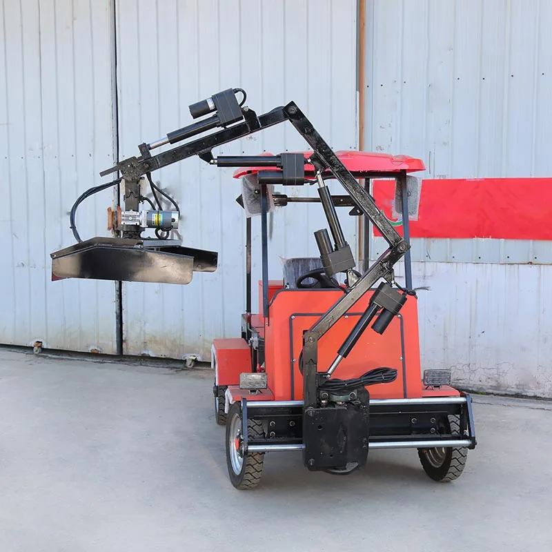 Adjustable Pole Hedge Trimmer Tractor Trimming Automatic Robot Ride-on for Highway and Park Use