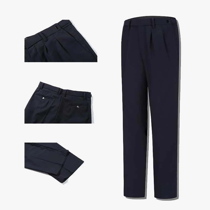 AI-MICH Spring And Autumn Duty Uniform Security Work Coat Buttons Winter Clothing Men Customized Durable Support Samples