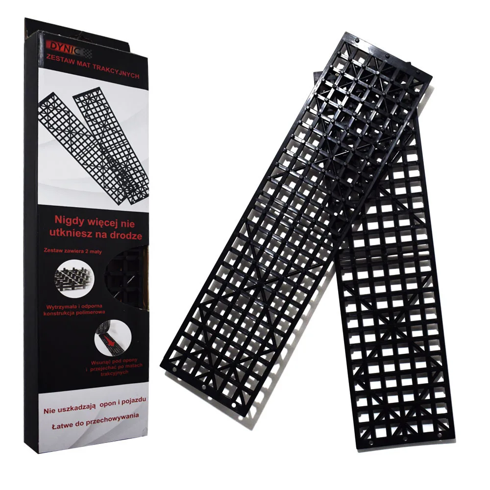 Car Van Truck Tyre Grip Snow Mud Sand Rescue Traction Tracks Mats Pair
