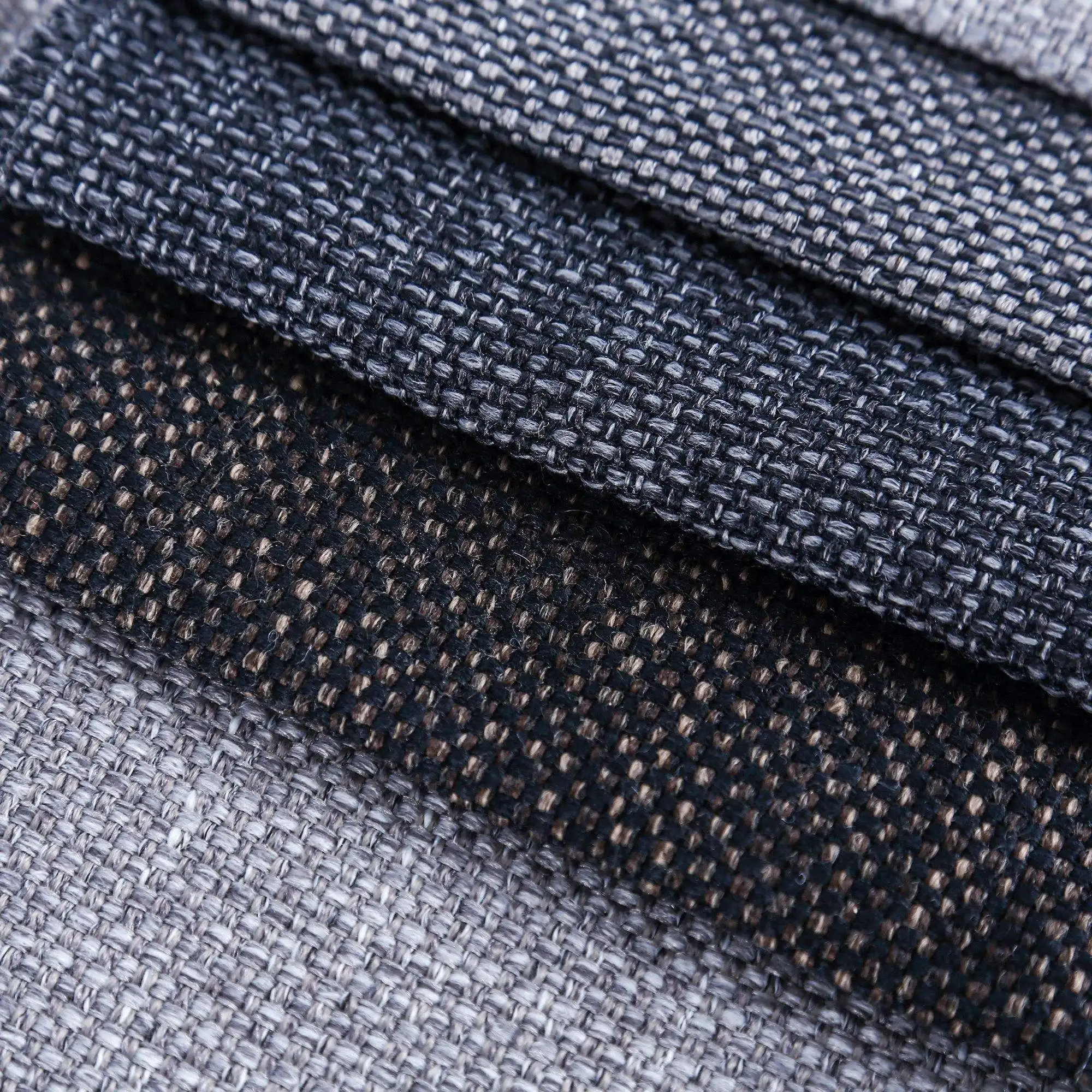 Hometextile 100% Polyester Fabric Linen Cotton Look High Quality Woven Soft Sofa Fabric Upholstery