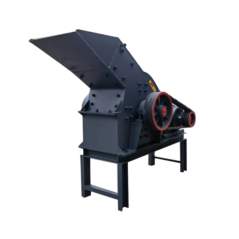 Pulverized stone crusher Small clay slag ash goose pebble vertical hammer crusher