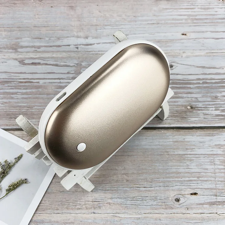 Hand Warmer 2 in 1 USB Rechargeable Power Bank/5200mAh Power Bank Functional Mini Heater Hand Warmer/Electric Hand Warmer