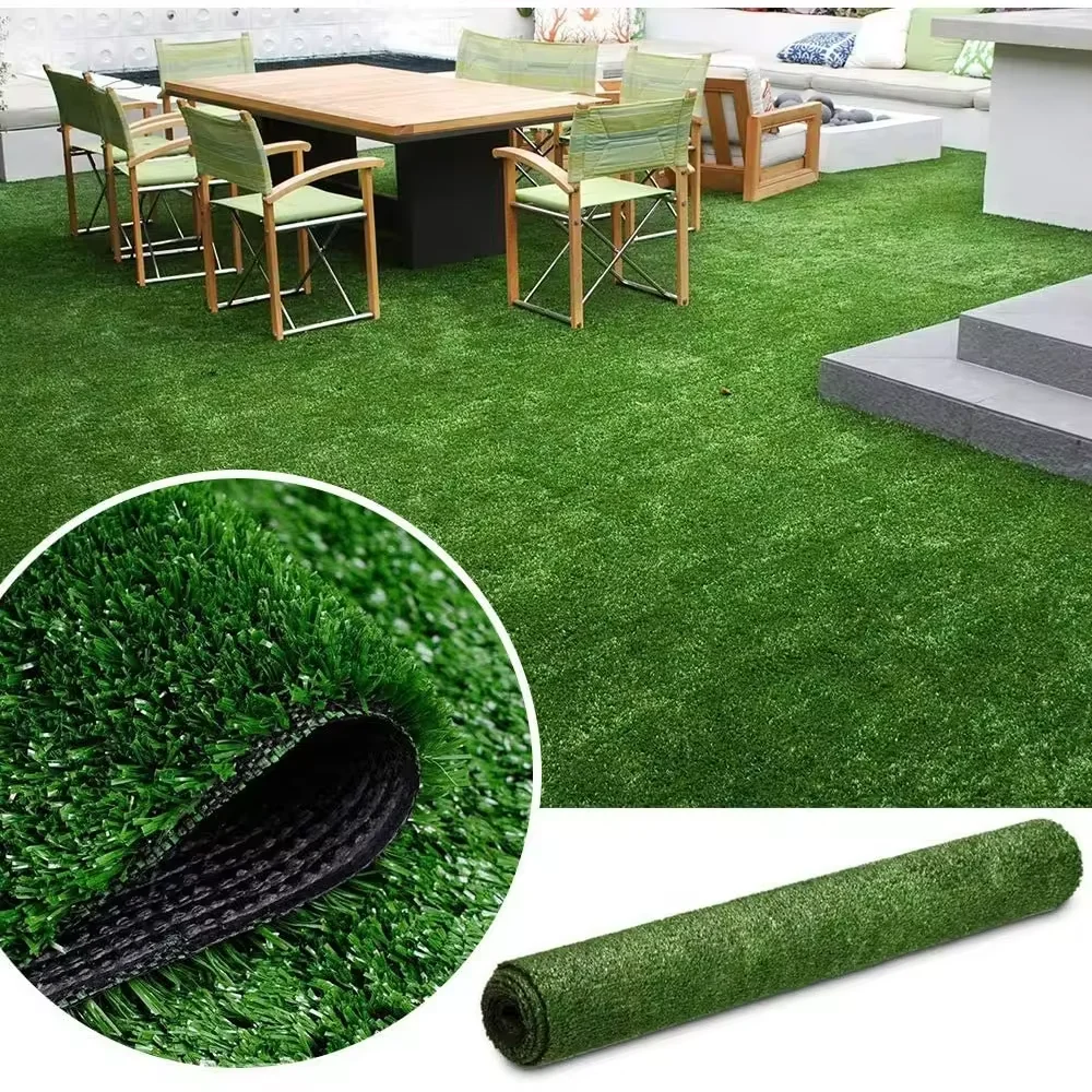 Rooftop garden grass carpet  Roller Lawn Turf Artificial Grass Lawn For Outdoor Garden Outdoor Carpet Tennis Grass
