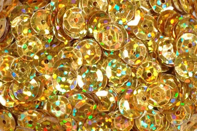 Factory bulk cheap price purple PET Loose Sequins Paillettes with hole for DIY garments sequin fabric