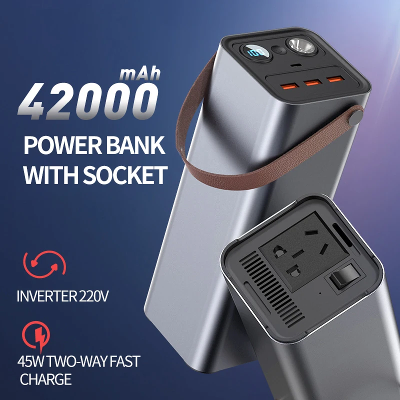 OEM логотип Зеленая энергия 200wh портативная электростанция генератор аккумуляторная система хранения энергии Usb 52800 мАч Power Bank стартер