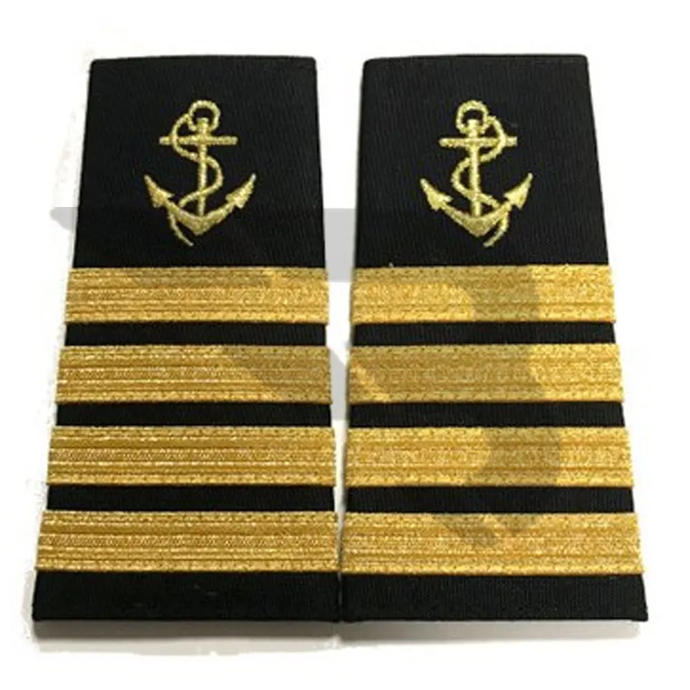 
Wholesale Prices Army Custom Uniform Navy Military Pilot Shoulder Captain Epaulette 