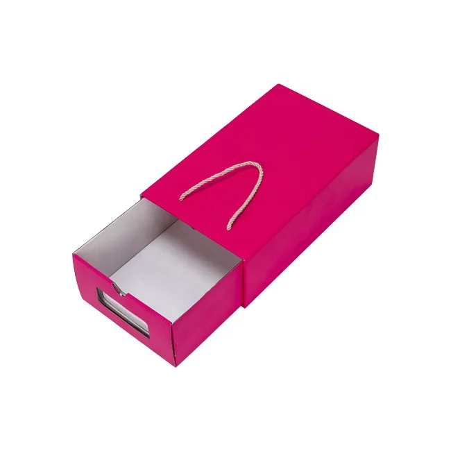 cheap custom logo eco friendly kraft shoe package box men womens sneaker shoe boxes collapsible drawer shoe box with handle