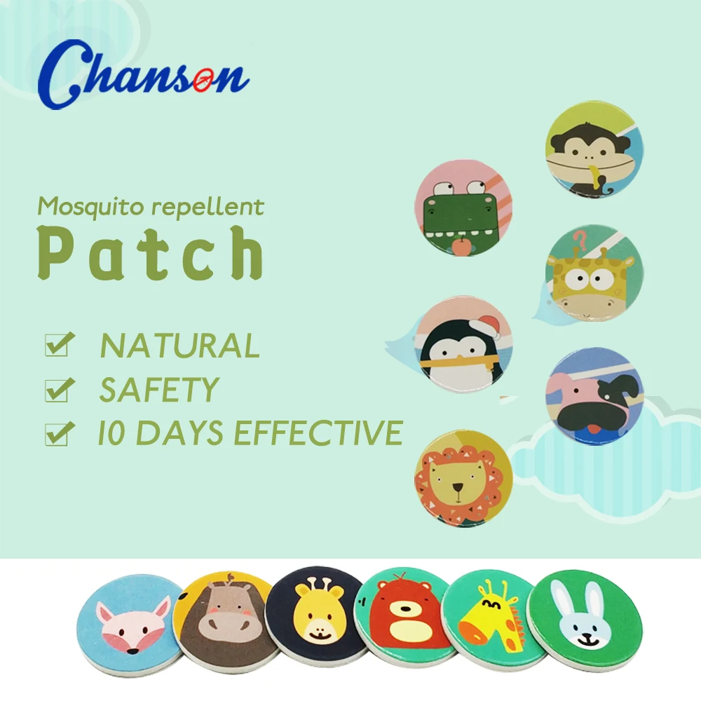 new arrival anti mosquito thick sticker patch 24-Hour Protection Citronella mosquito repellent