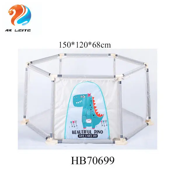 Wholesale Multi Color Foldable Infant Fitness Sport Toys Square Ball Pool Parent-child Toy Portable Baby Play Rails Fence