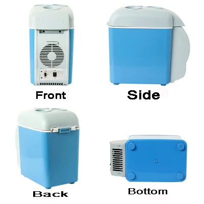7.5 L Portable Mini Car Freezer 12 V Cosmetic Fridge Car Fridge Box Mini Fridge Freezer Cooler Warmer Camping Travel  Icebox