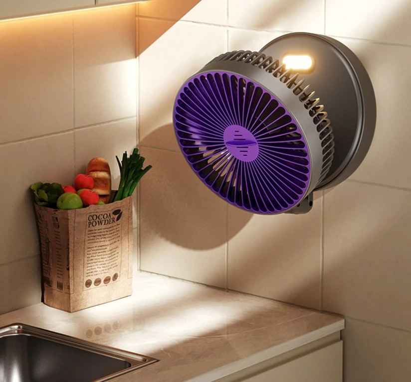 Hot quality 6 inch folding air circulation fan rechargeable usb desktop fan multifunction cooling wall fan for for home kitchen