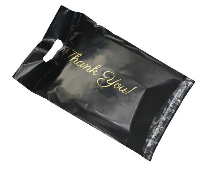Panic Buying Wholesale  Eco-Conscious Mailing Compostable Poly Mailer Bags with Handle for Sustainable Shipping