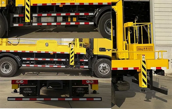 Foton 7T Aerial work vehicle Aerial Work Platform Scissor Lift High Loader Truck High-altitude Working Vehicle
