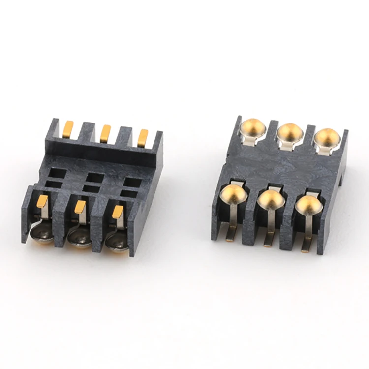 Sim Card Connector 6Pin H=3.0MM SIM Card Socket Smart Card Connector