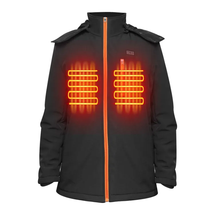 High Quality Winter Heated Adjustable Warm Jacket Coat Warming Jacket Windproof Breathable Warmer Jackets