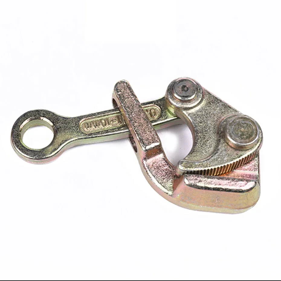 factory direct sale steel come along clamp OEM 0.5T1T2T3T cable gripper NGK high strength wire rope grip