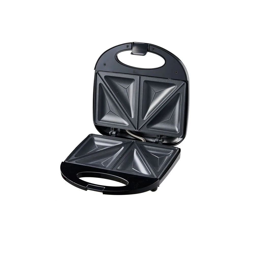 
SM2702 Hot sales 2 slice Sandwich Maker with stainless steel decoration 