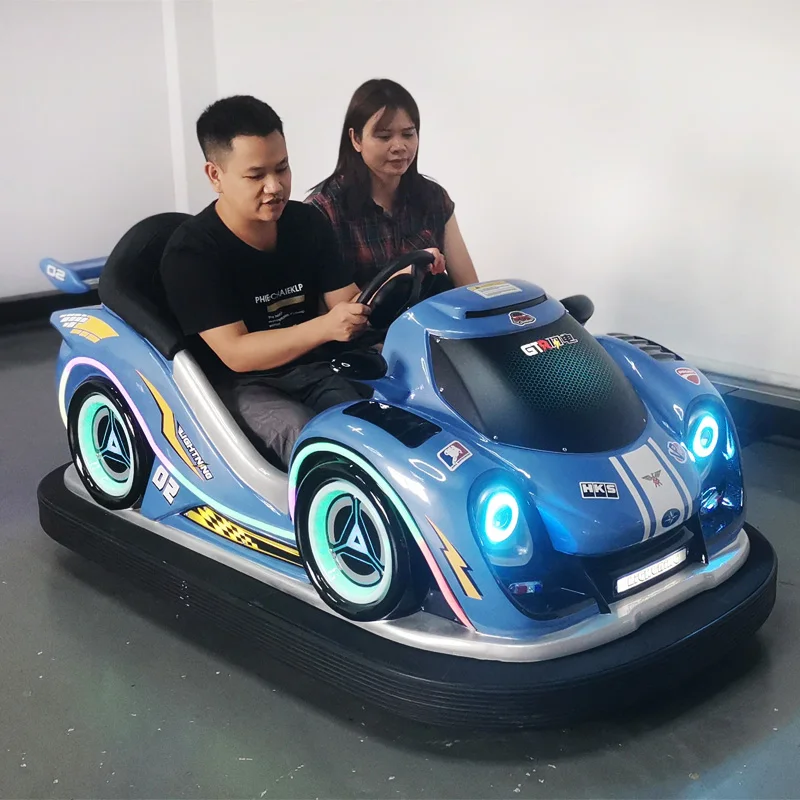 Hot Selling Crazy Bumper Cars Battery Operated Bumper Cars for Sale Bumper Cars Adult and Kid With Floor for Amusement Parks