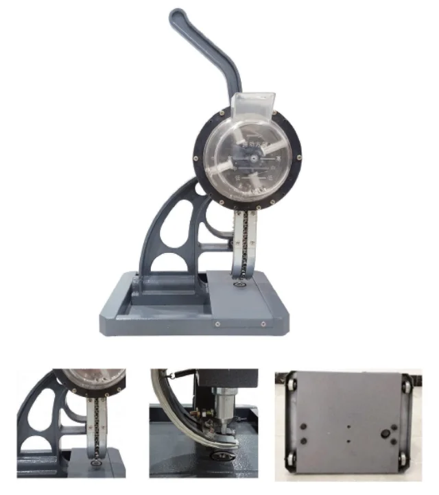 Semi auto Hand press eyelet machine PVC Flex banner curtain eyelet punching machine