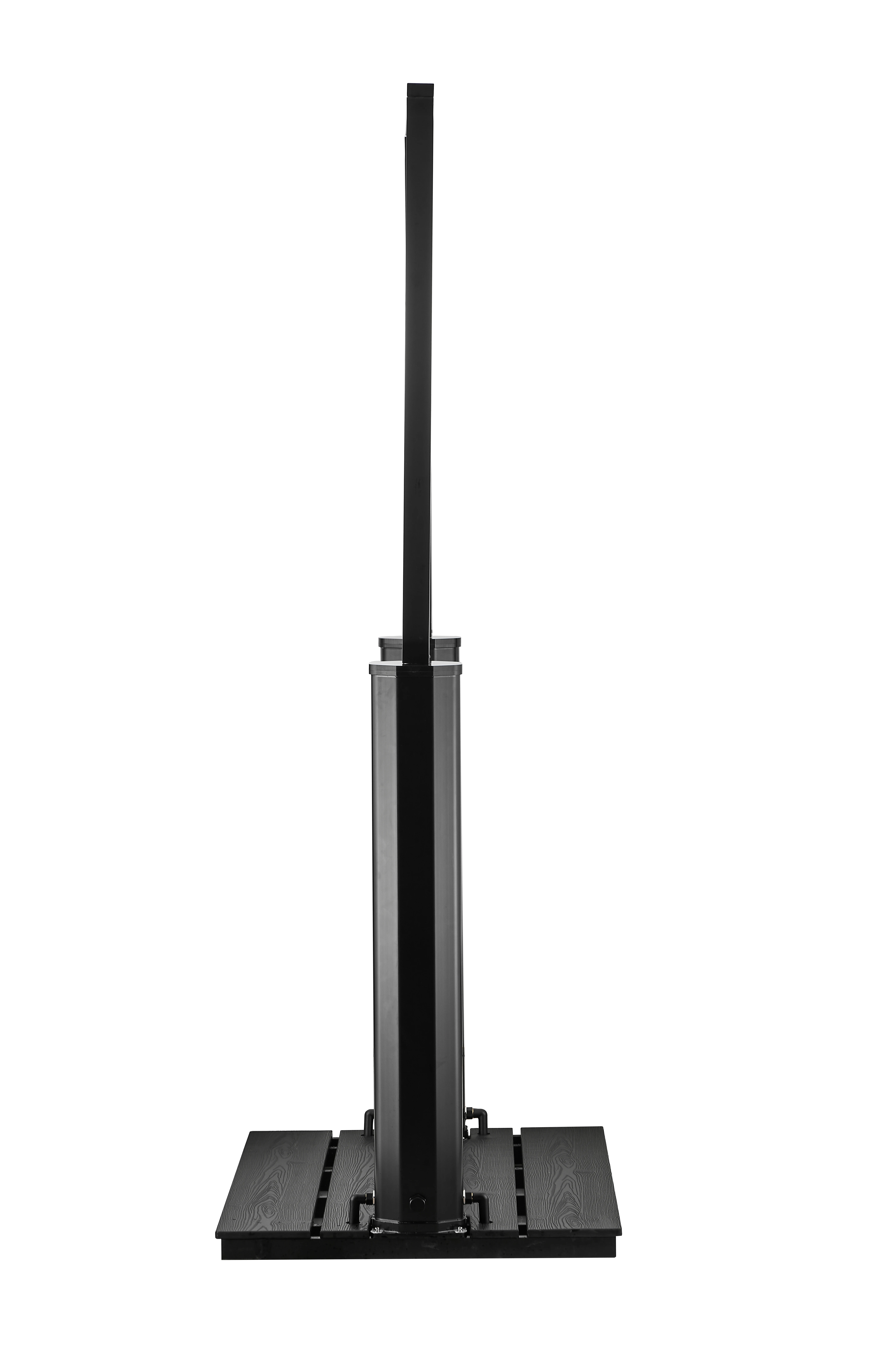 60L KR-1159 new design  Gate Style WPC Shower Board Outdoor Garden  Pool Swimming Solar Shower