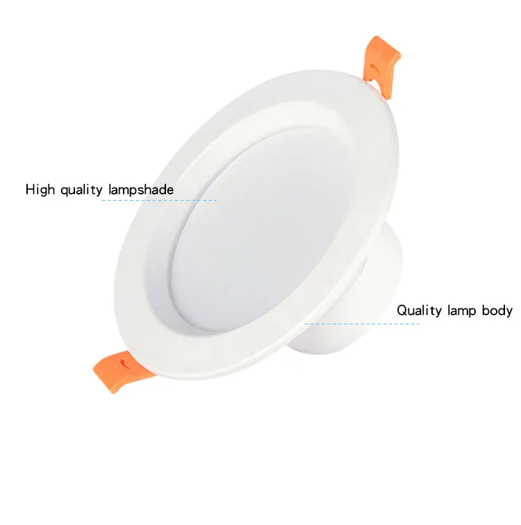 Hotel Project Surrounds Lighting Commercial Cob Spot  Fixture Downlight Recessed Down Led Light