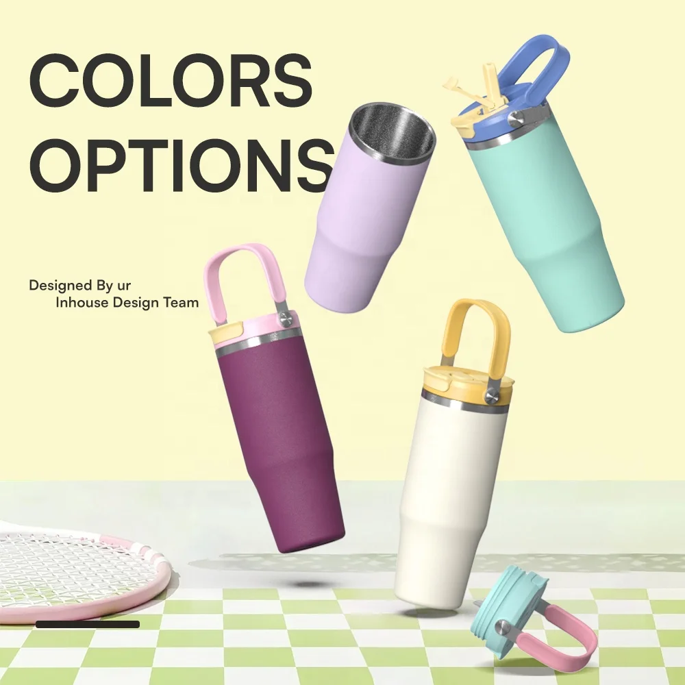 BPA free cheap double wall stainless steel tumbler cups 32/40/50OZ insulated mug coffee mug tumbler