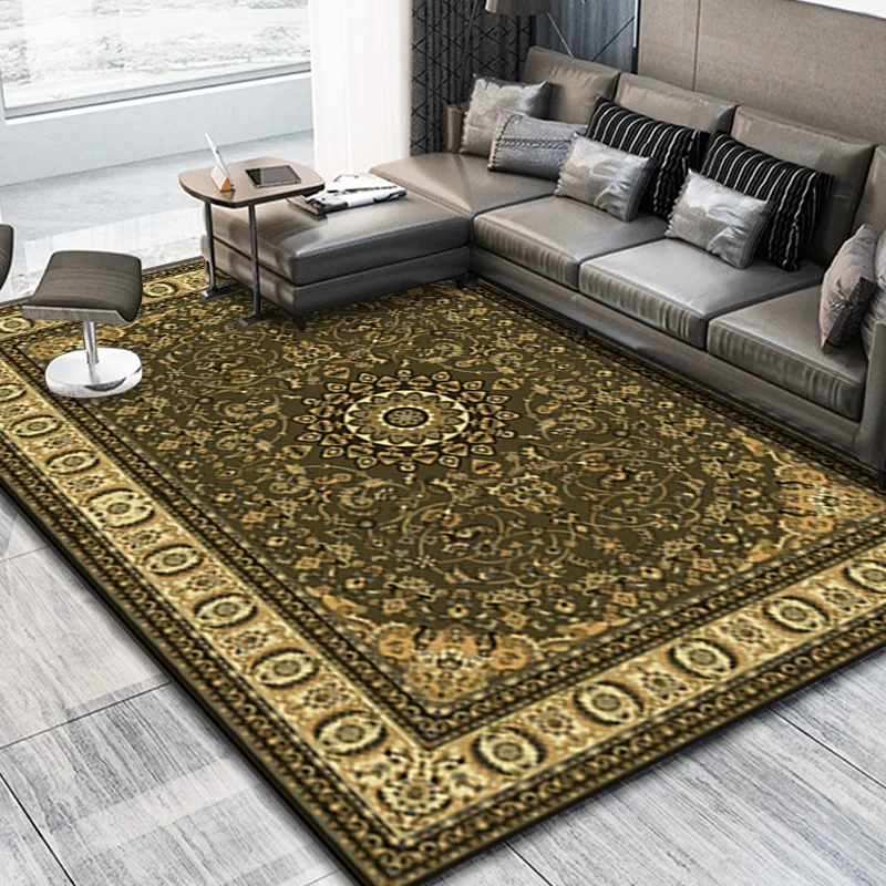 Chinese Hand hand tufted Jacquard Persian Style 100% Pure Silk Carpet