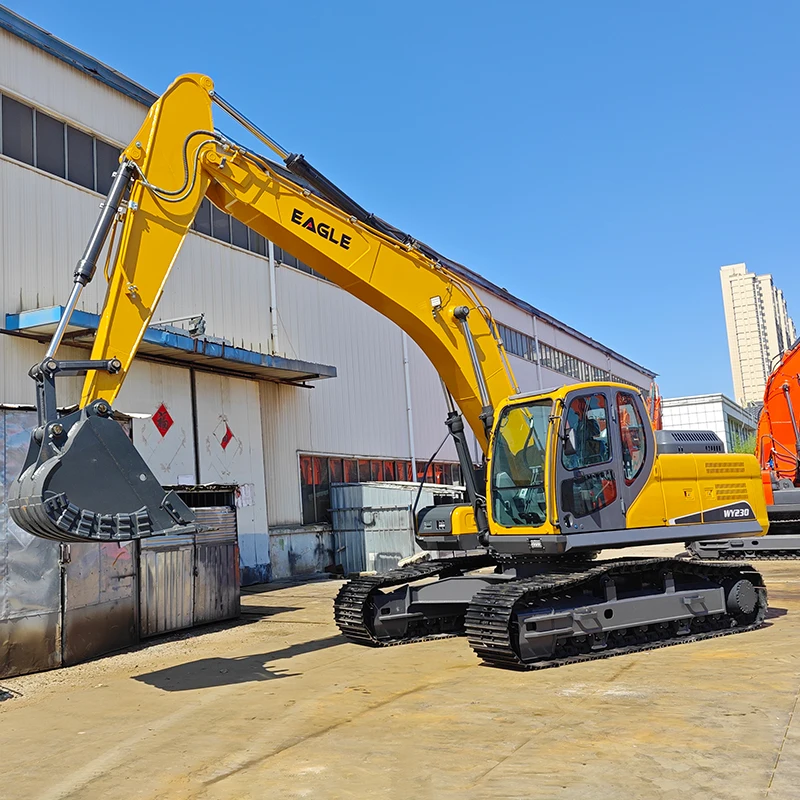 China New excavator machine 40 35 30 22 Ton 23 tons large escavatore WY230 Hydraulic Crawler Big Digger Excavator