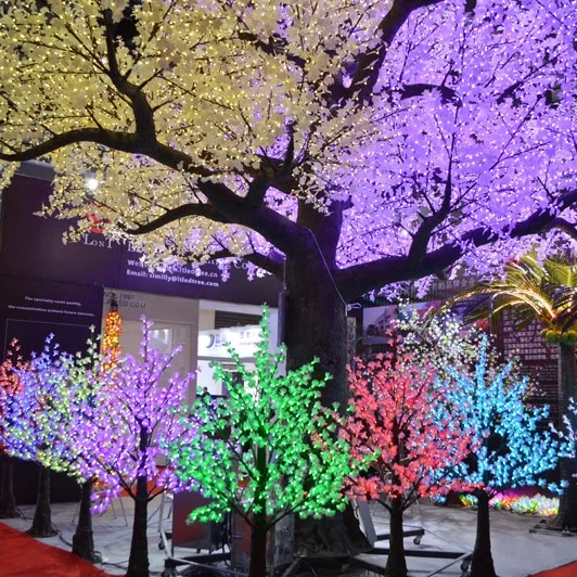 Zhongshan Outdoor led tree lights purple