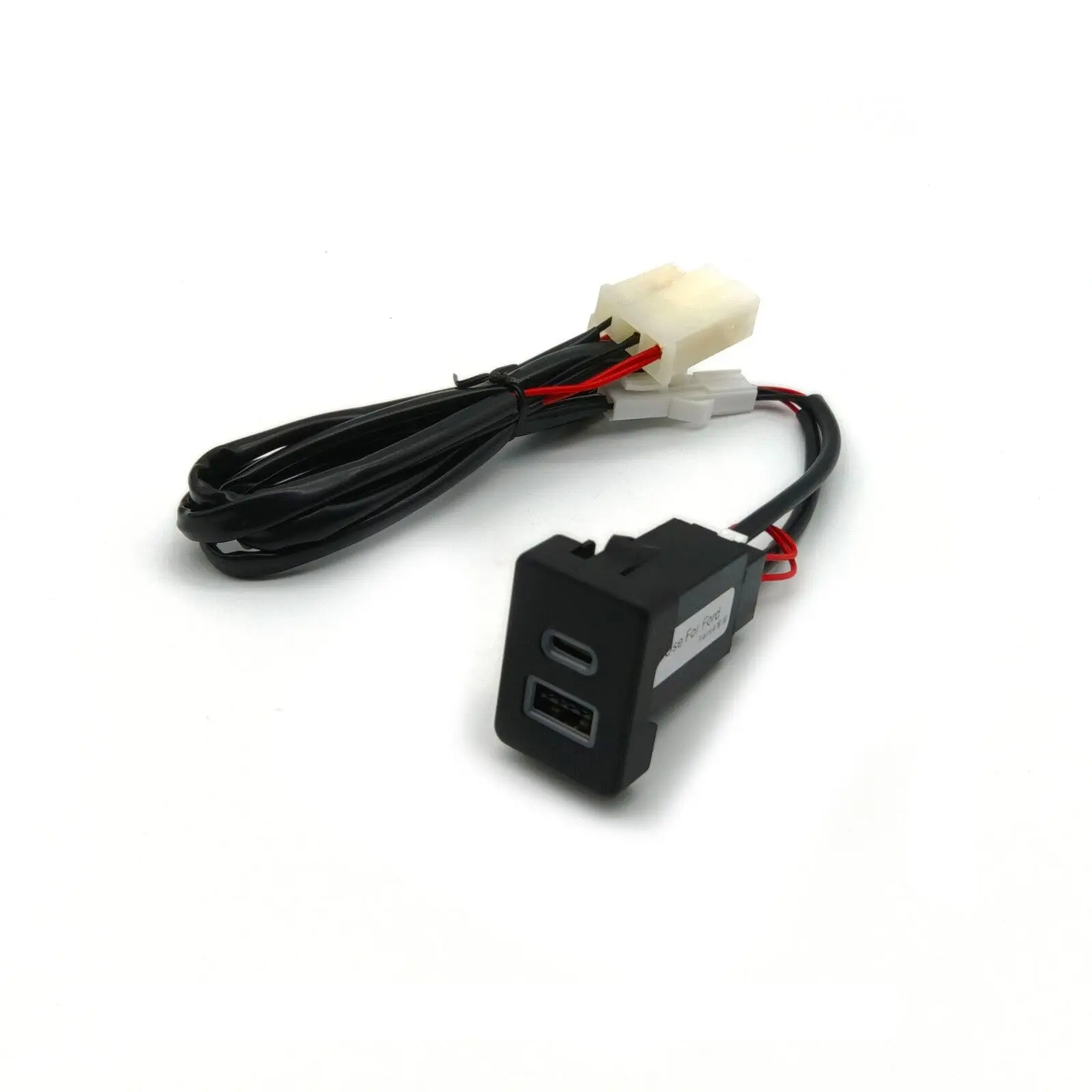 Car Charger PD QC3.0 Fast Charge Type c USB Port Socket Fast Charging with LED Light