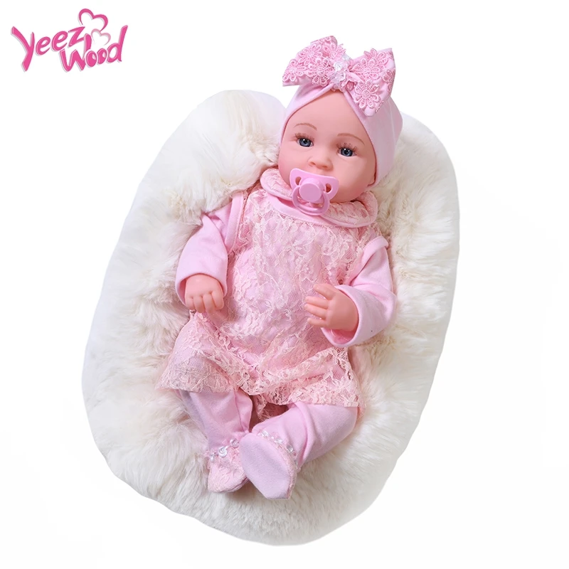 20 Inch 2023 hot saleBy Touch Crying And Laughing Silicone Dolls Baby Reborn Toys  for  kids