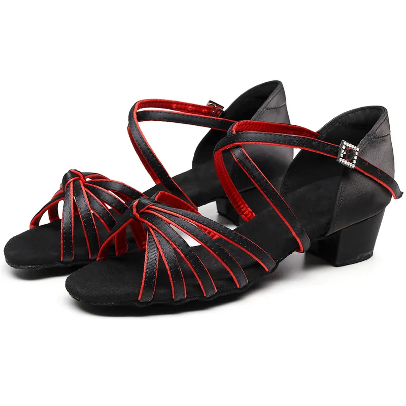 Factory Wholesale Adult Latin Shoes Women Professional Ladies Ballroom Salsa Dancing Shoes